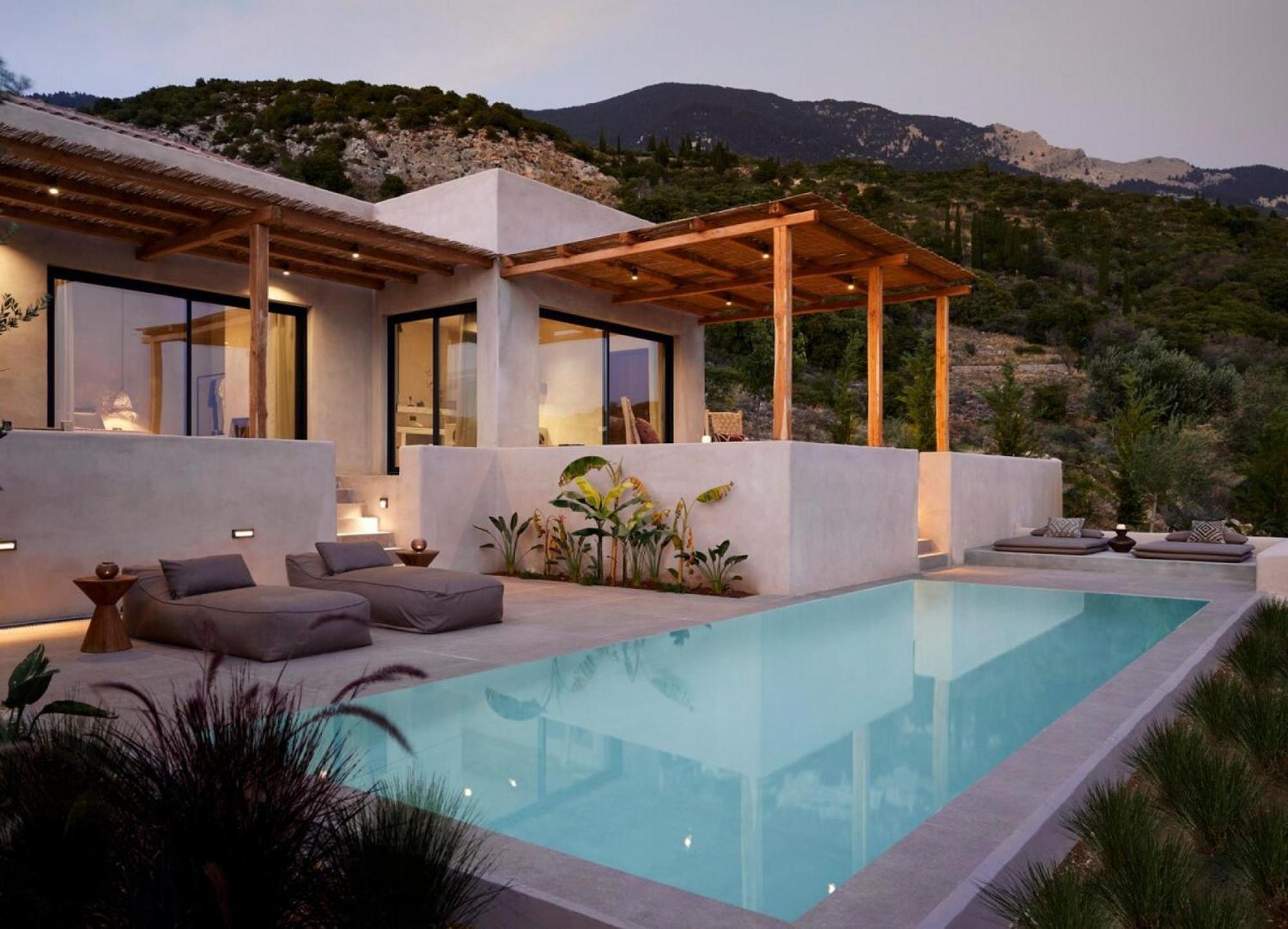 Villa Gaia - Secret Roc Villas Livathos  Экстерьер фото